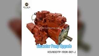 Bomba hidráulica para excavadora K5V80DTP para 12-15 toneladas