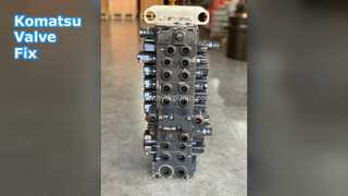 Válvula de control de excavadora Komatsu PC50MR 7231816203